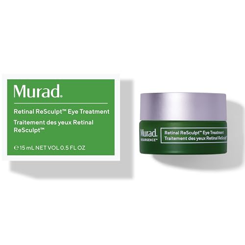 Murad Retinal ReSculpt Eye Lift Treatment - Resurgence Anti-Aging Eye Cream Lifts and Improves Sagging - Encapsulated Vitamin A Skin Care Firms Droopy Eyelids, Reduces Lines and Wrinkles - 0.5 FL OZ