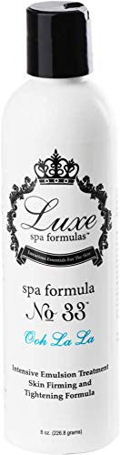 Luxe Spa Formula № 33 ~ Named 'Best Skin Firming Treatment' by Global Beauty Experts for 4 years in a row! This Cream Works!- (1) 8oz